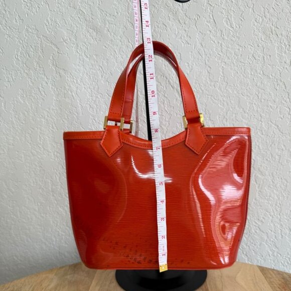 Louis Vuitton Vernis Epi Plage Mini Lagoon Orange - Picture 7 of 8